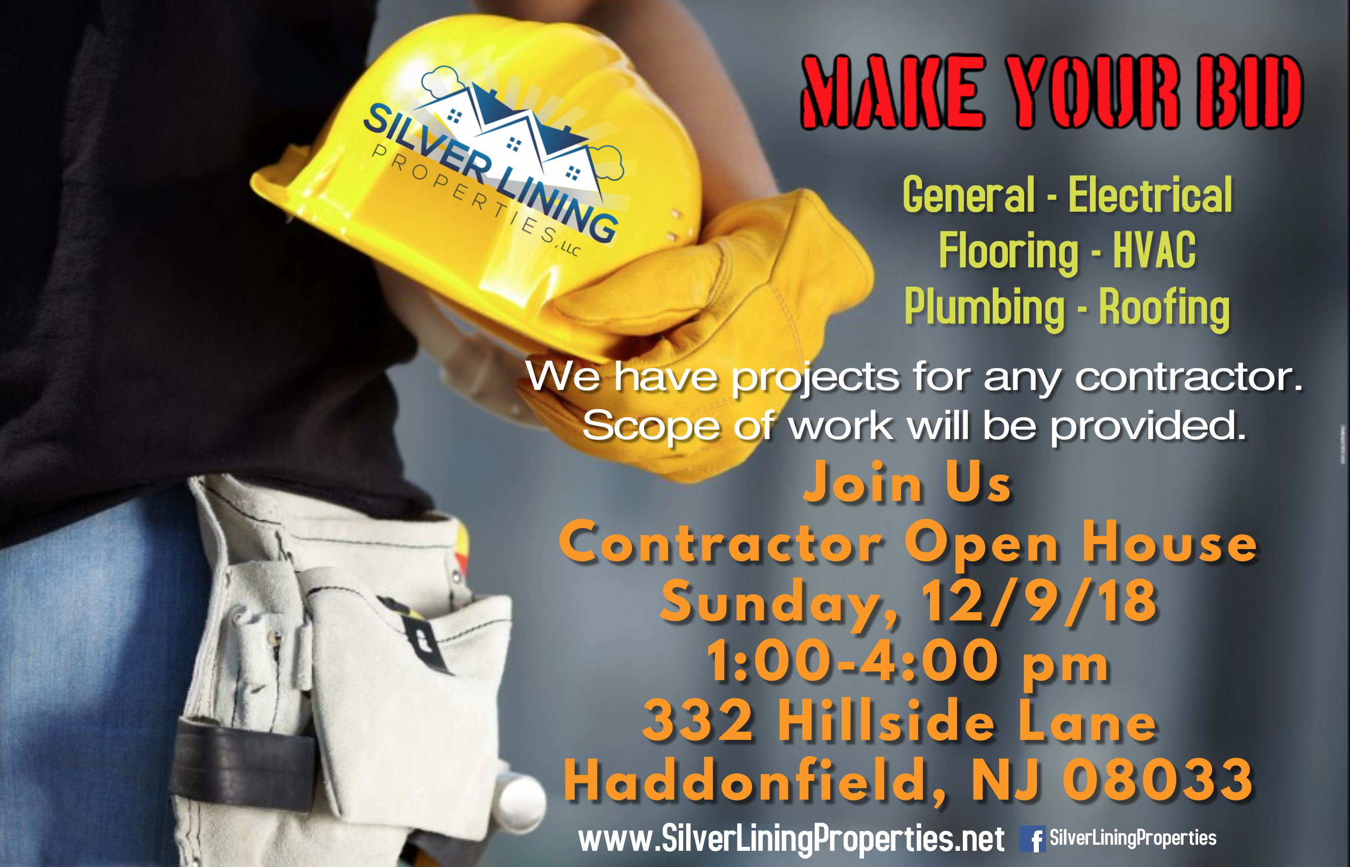 Are you a licensed and insured contractor in NJ?